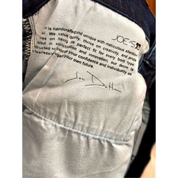 Joes Jeans The Brixton Straight + Narrow Dark Wash Jeans. Size 36. - Picture 5 of 8